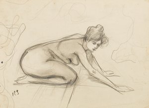 Studio di un nudo, c.1900